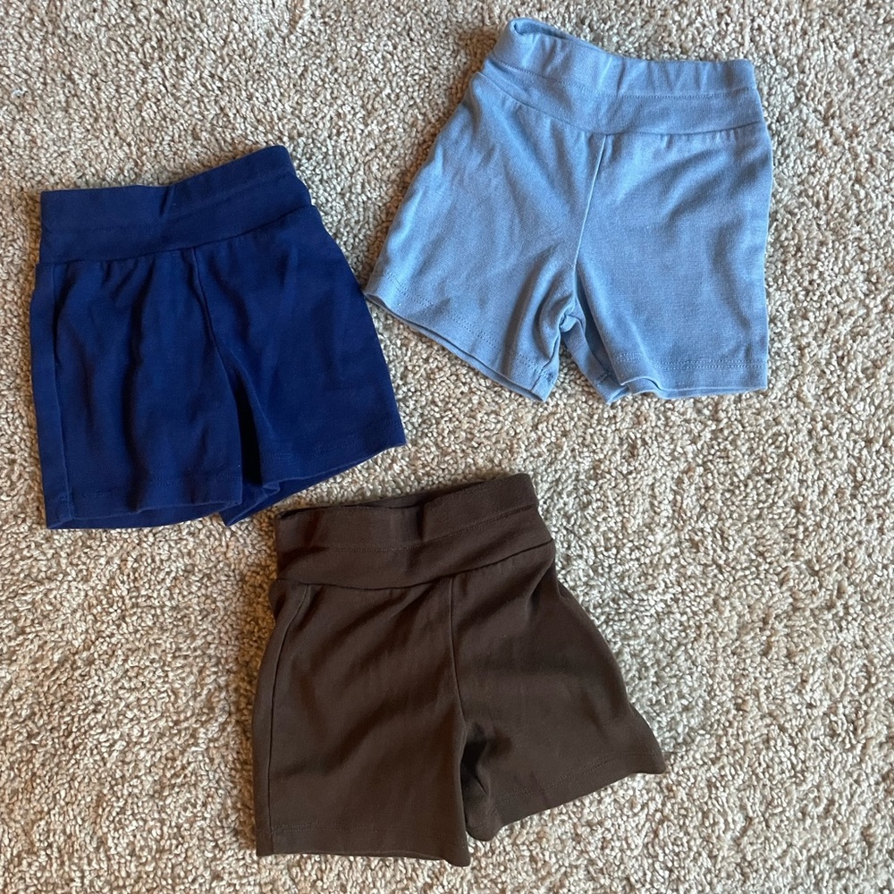 HANES 0-6 Months Shorts